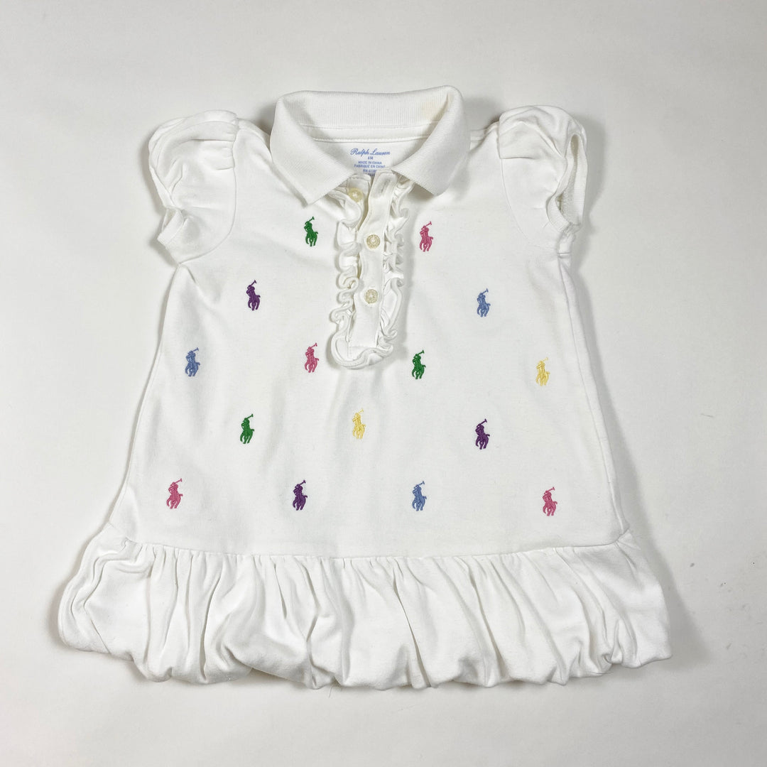 Ralph Lauren confetti logo dress 6M 1