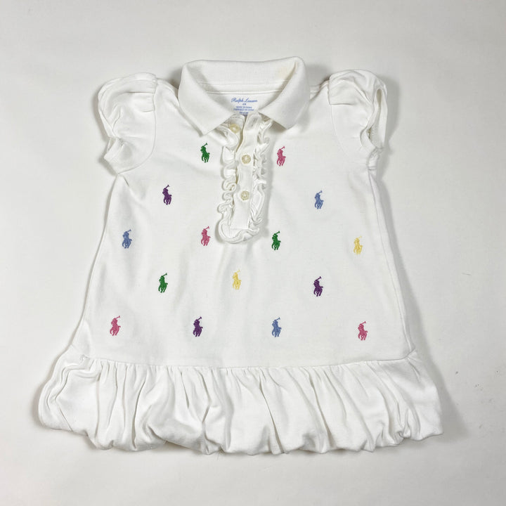 Ralph Lauren confetti logo dress 6M 1