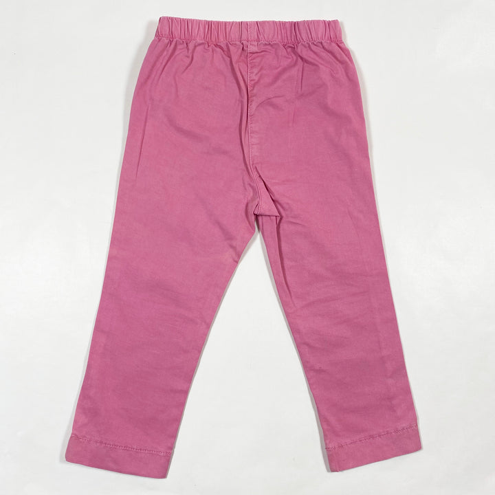 Il Gufo pink cotton trousers 4Y 3