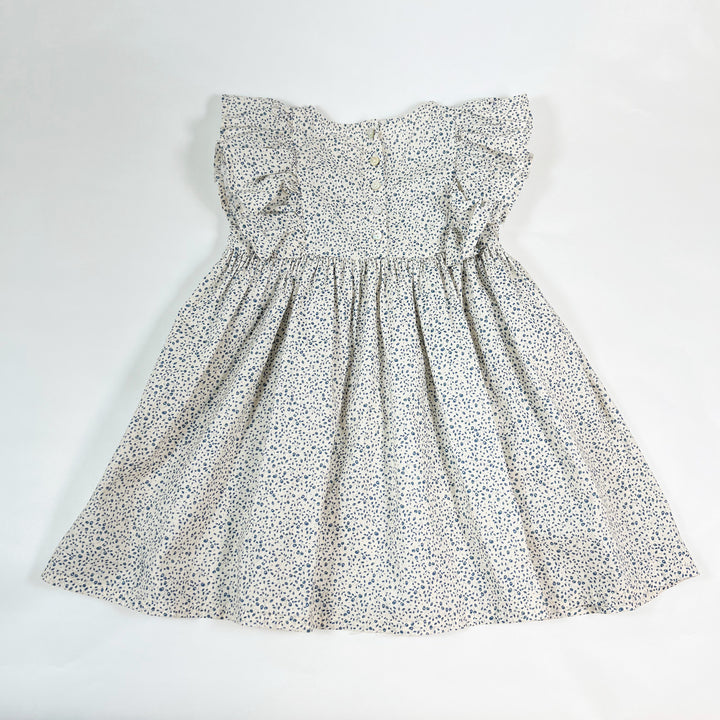 Konges Slojd ecru floral ruffle dress 104-110 3