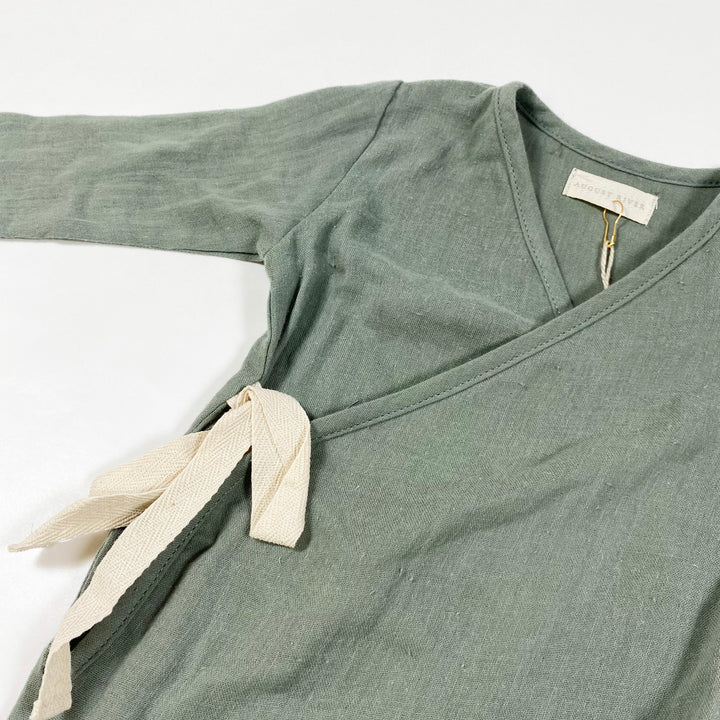 August River olive green sleep suit Second Season NB 2