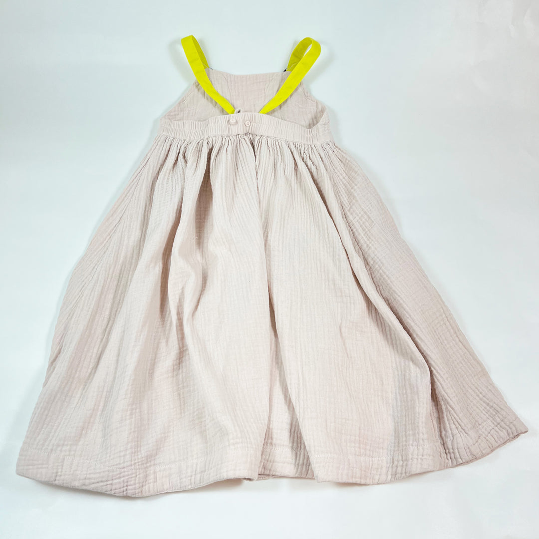 Stella McCartney Kids dusty pink banana muslin dress 8Y 2