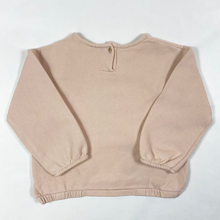 Zara rosa Pompon-Sweatshirt 18-24M/92