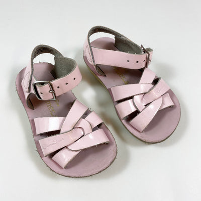 Salt Water patent pastel pink waterproof leather sandals 6/23 1
