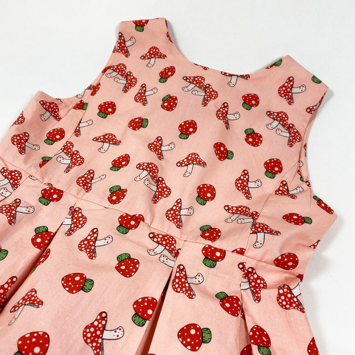 Atelier Parsmei pink mushroom print dress 5-6Y 2