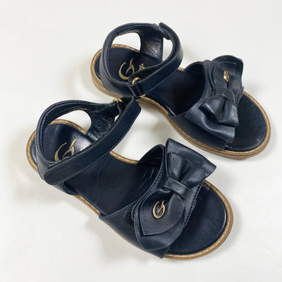 Gallucci navy leather sandals 28 1