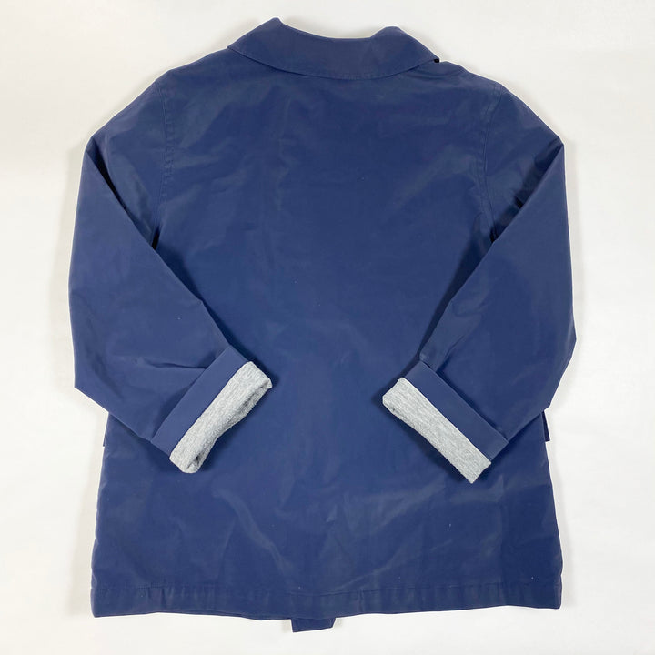 Petit Bateau navy rain coat 10Y/138 3