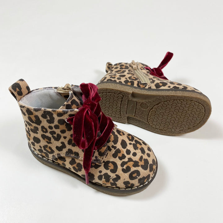 La Redoute leopard boots 22 3