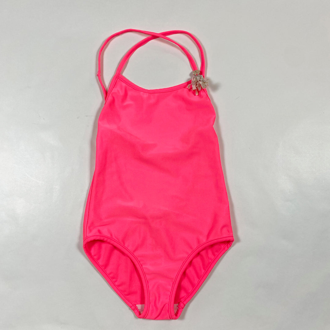 Bonpoint neon pink swimsuit 4Y 1