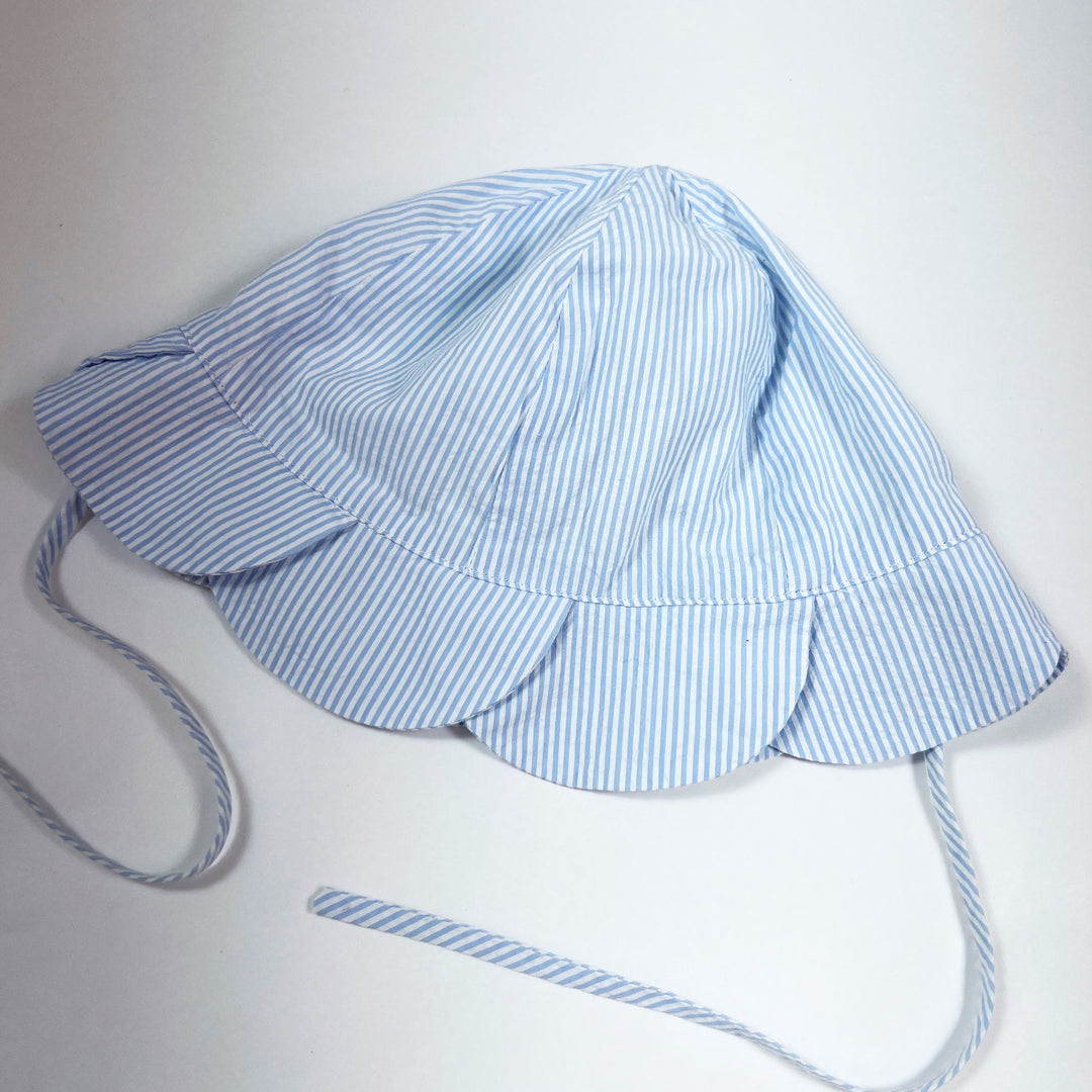 Jacadi pale blue petal sun hat 18M/M 2