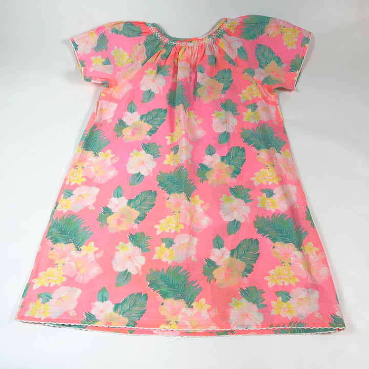 Sunuva neon pink floral UV dress 9-10Y 3