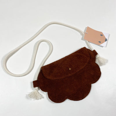 Petit Mai brown suede cross-body bag One size 1