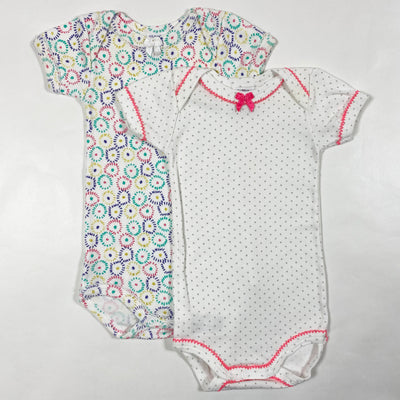 Petit Bateau short-sleeved body set of 2 12M/74 1