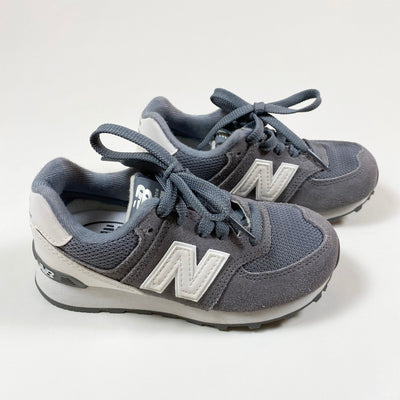 New Balance grey suede kids sneaker 28.5 1