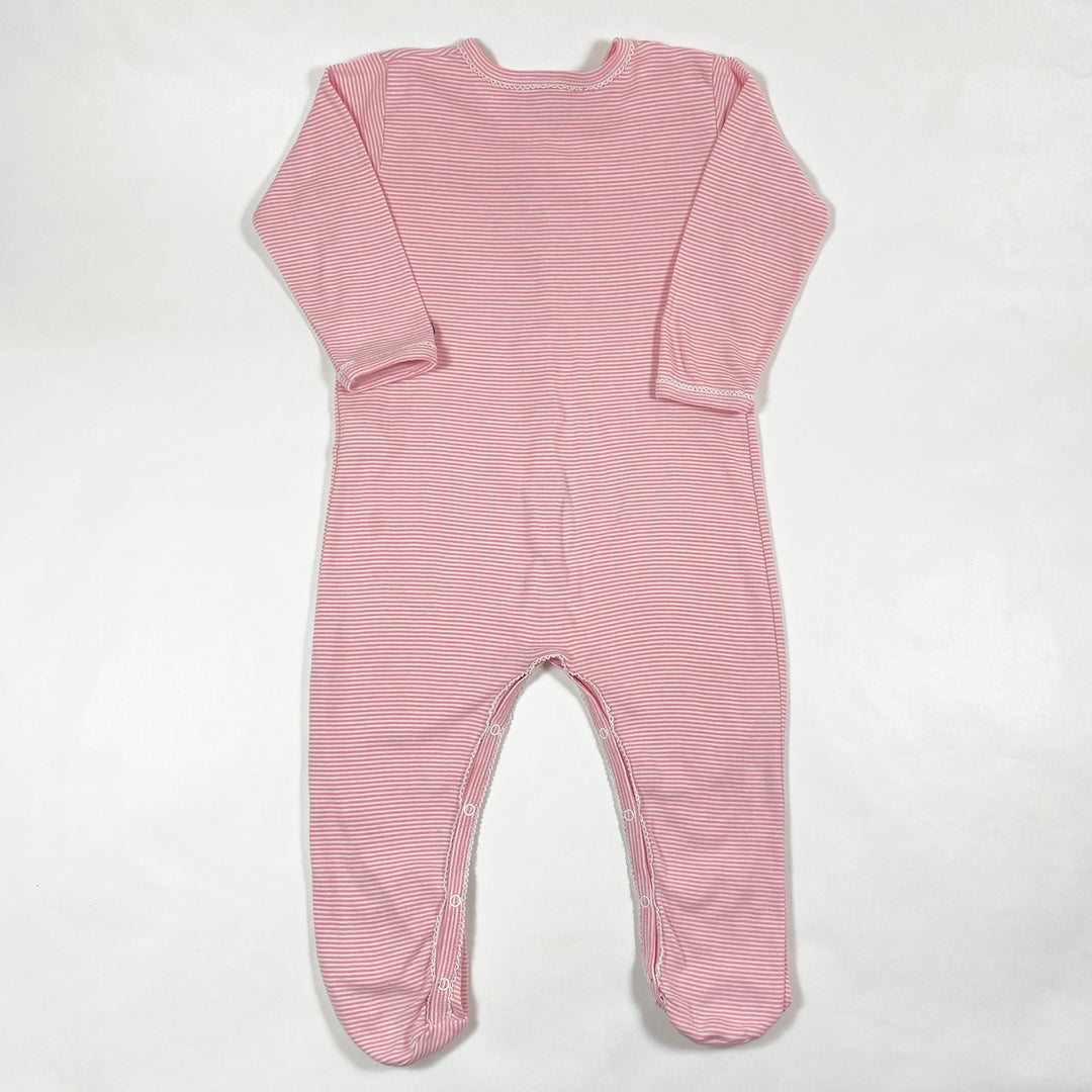 Petit Bateau pink stripe pyjama 24M/86 3
