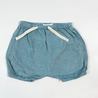 Zara sky blue linen blend shorts 3-6M/68 1