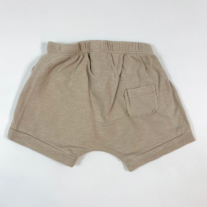 Play Up beige organic cotton shorts 6M 2