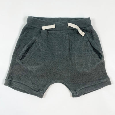 Babyclic dark grey french terry shorts 6-12M/80 1