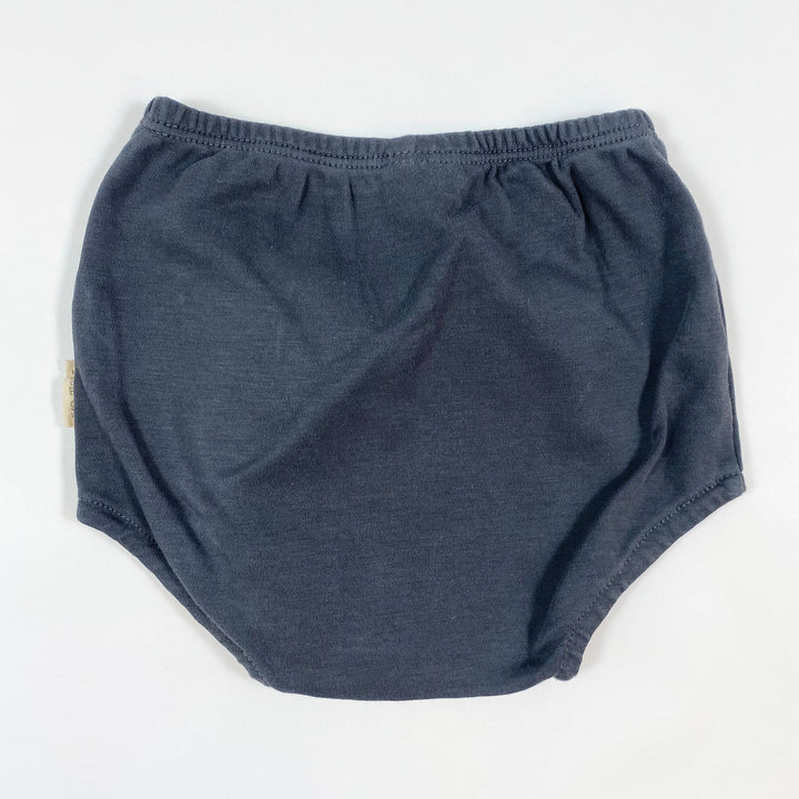 Petit Oh! dark grey pima cotton bloomers 6/12M 2