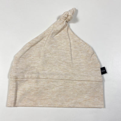Babysprouts beige bamboo blend baby hat 3-6M 1