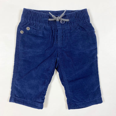 Gap blue corduroy trousers 0-3M 1