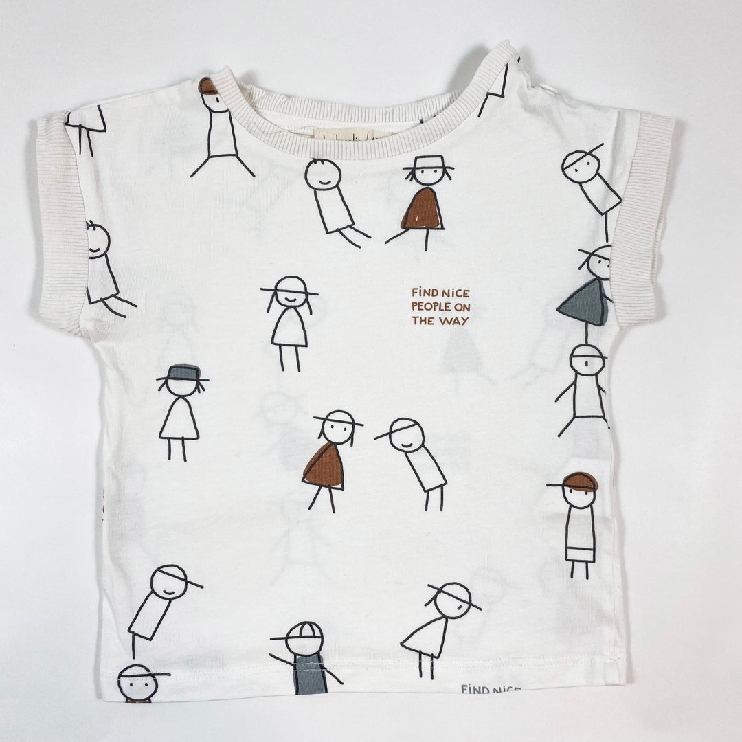 Babyclic nice people t-shirt 6-12M/80 1