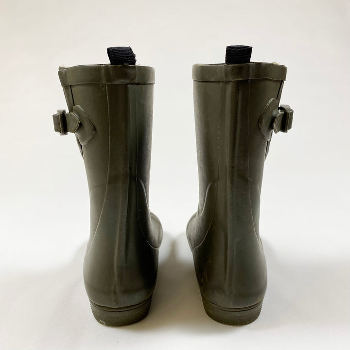 Aigle khaki rubber boots 24