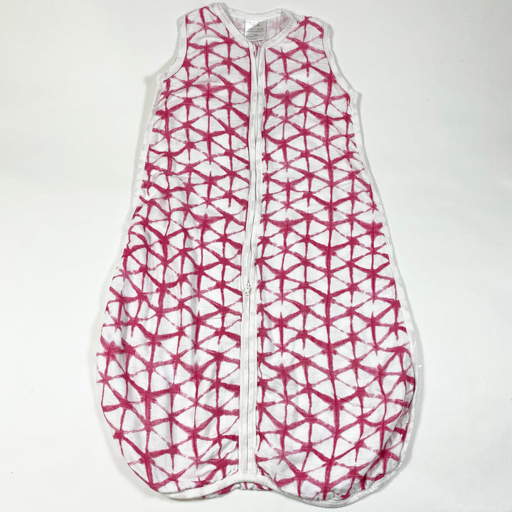 Aden + Anais red star print muslin summer sleeping bag 12-18M (large)