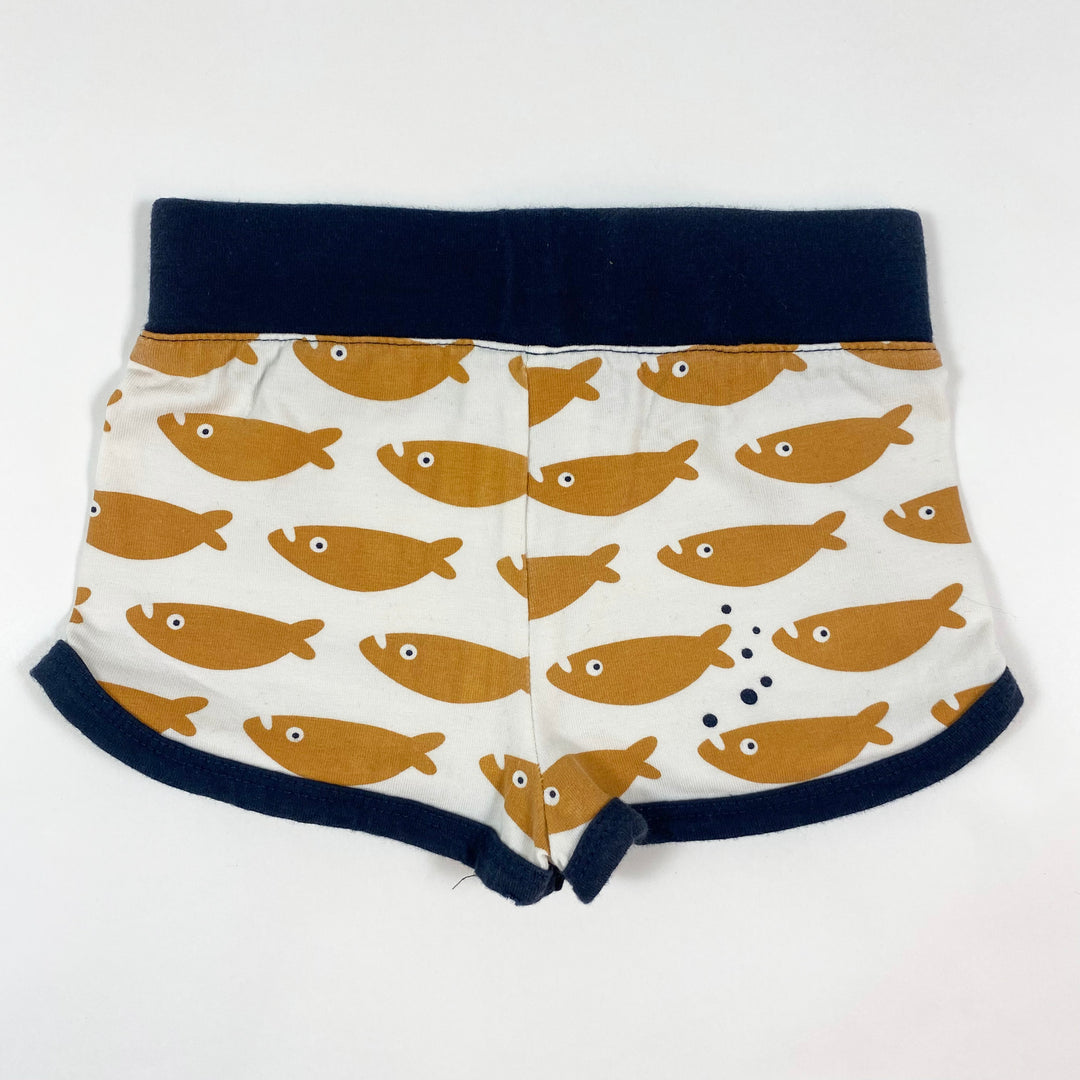 l'Asticot fish print shorts 6M 2