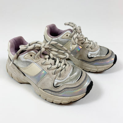 Zara silver/lilac sneakers 28 1