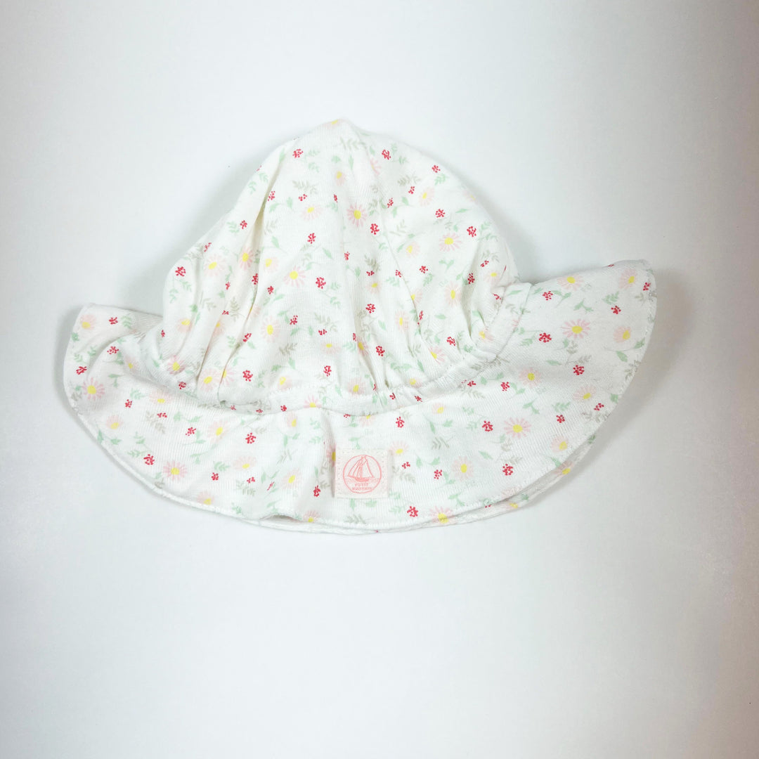 Petit Bateau floral sun hat 3-6M 1