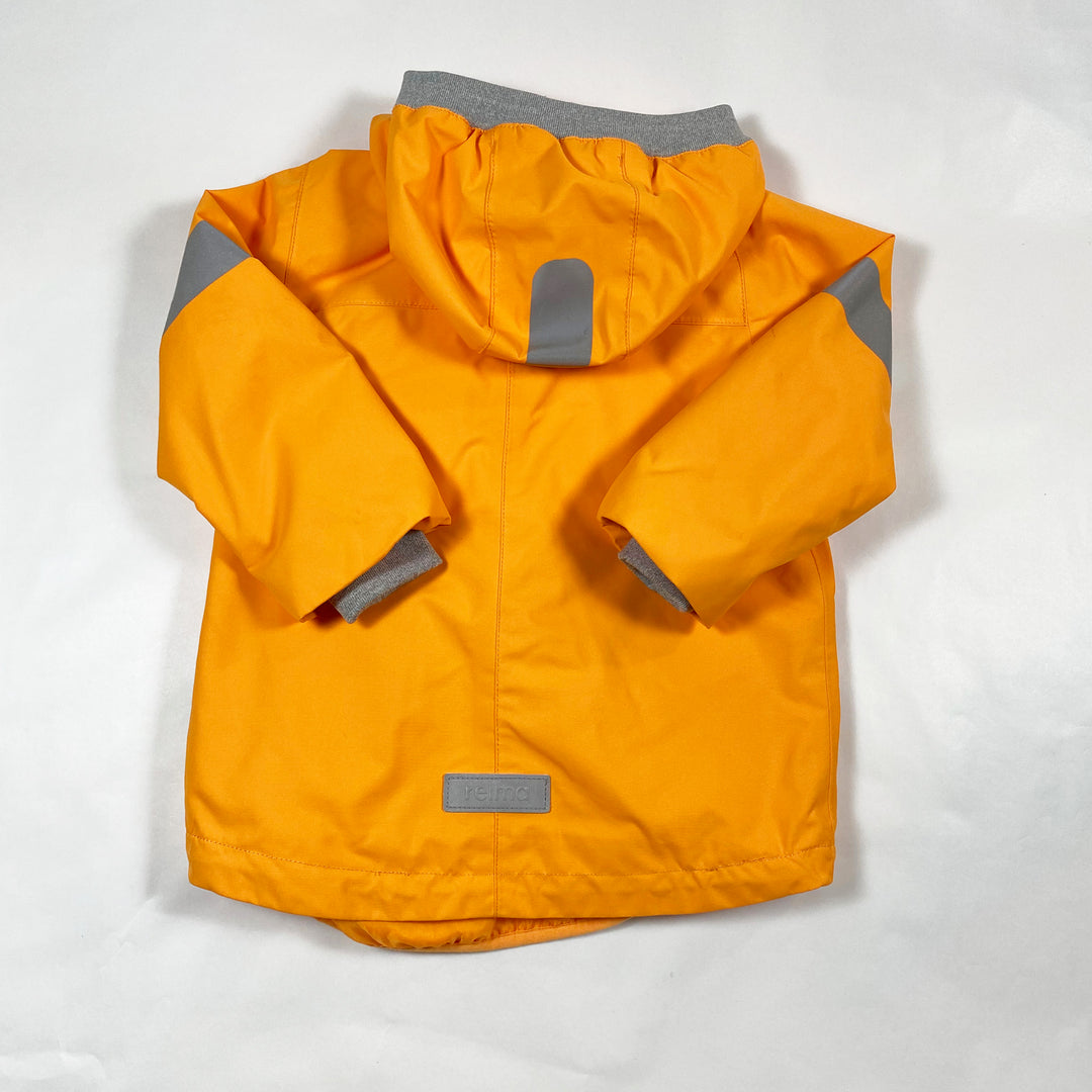 Reima signal orange waterproof jacket with detachable vest 92 3