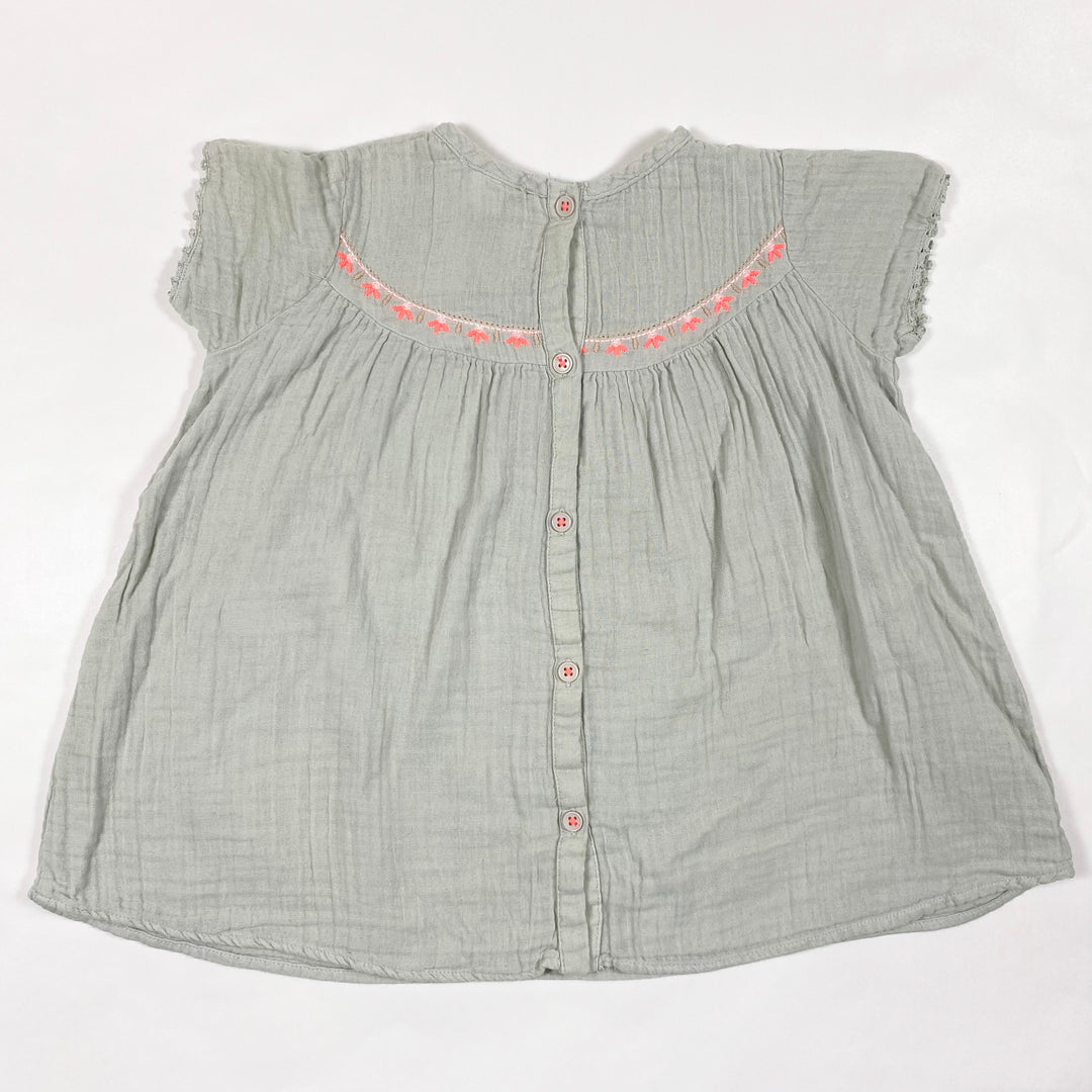 Zara soft teal tunic 3-4Y/104 3