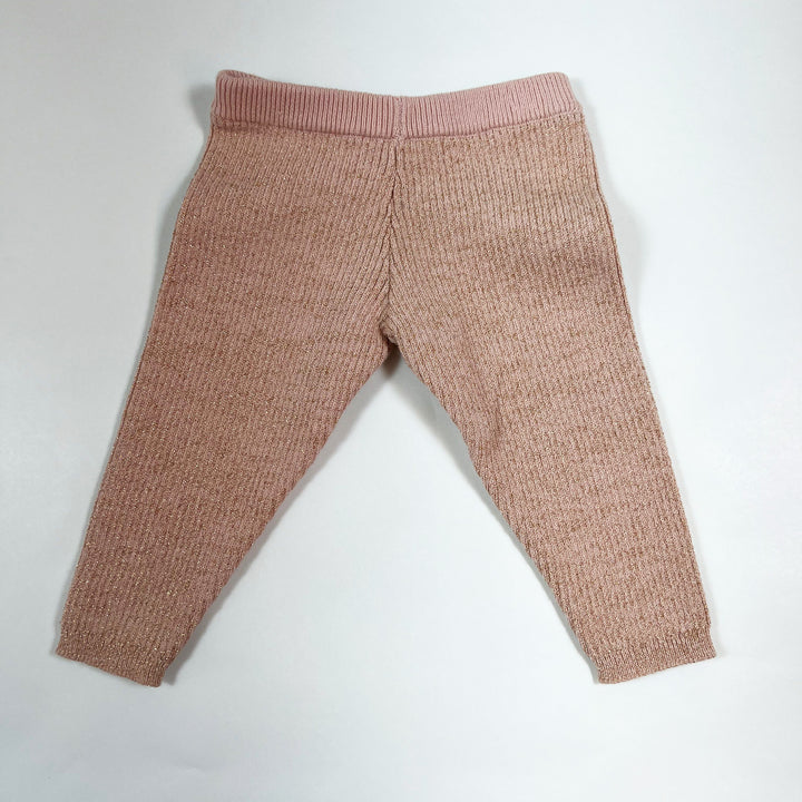 oh baby! pink gold pants 0-6M 2