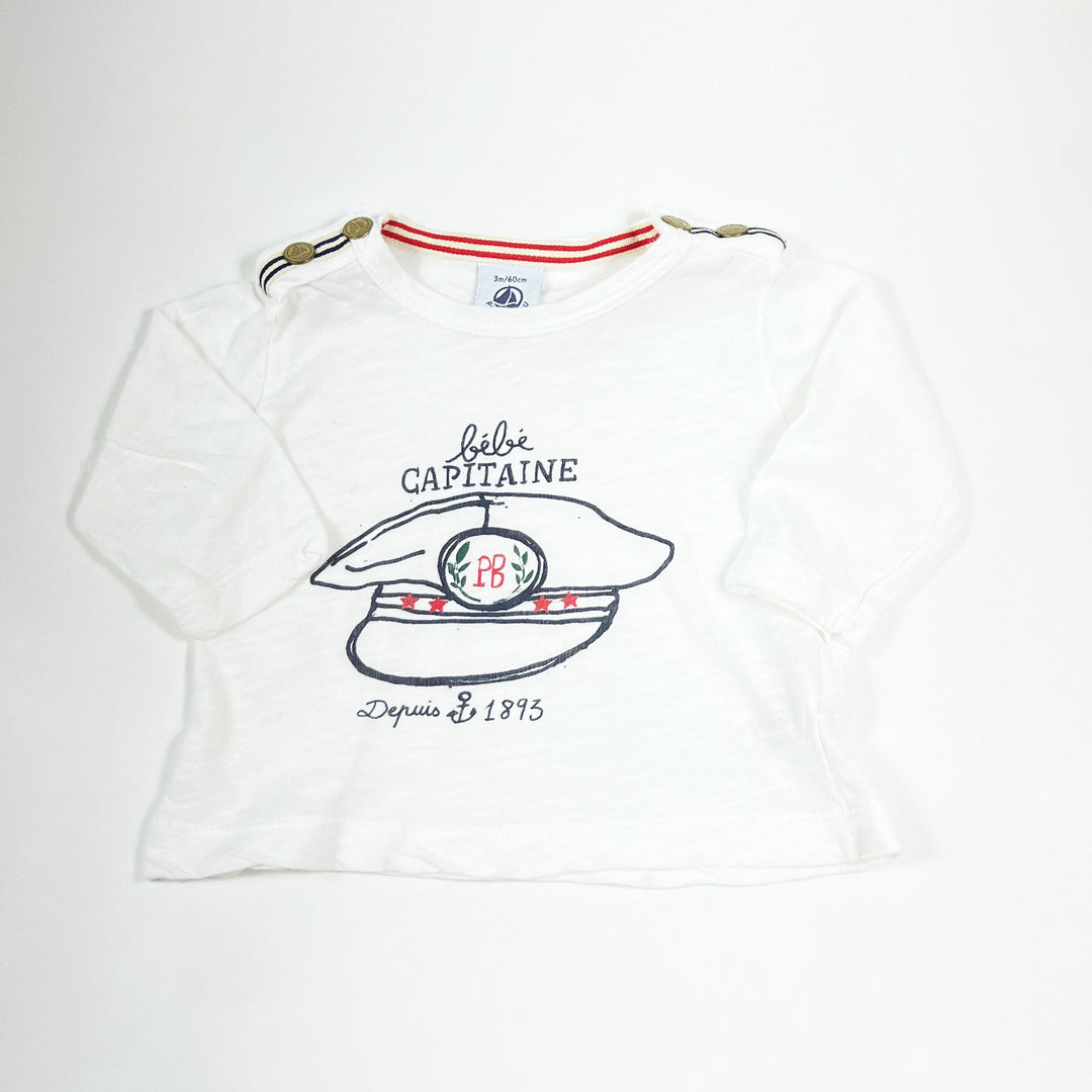 Petit Bateau capitaine longsleeve 3m/60 1