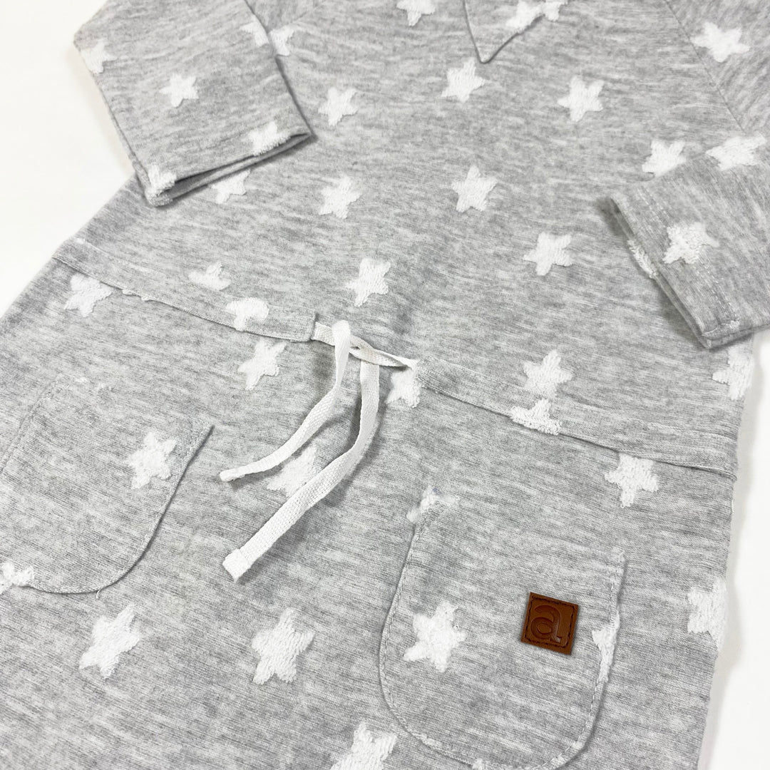Absorba grey star print jumpsuit 12M/74 2