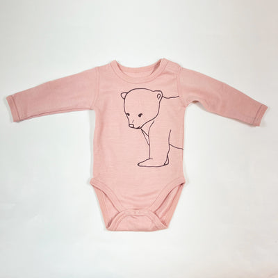 Hust & Claire pink bear wool body 62/3M 1