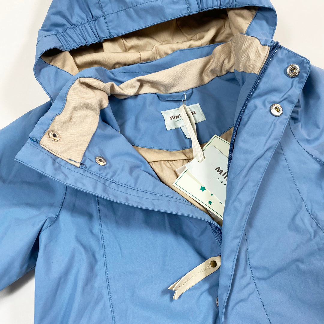Mini A Ture blue Wilja jacket with removable hood Second Season 2Y/92 2
