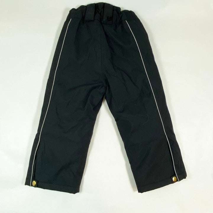 Mini Rodini black K2 ski pants 92/98 2