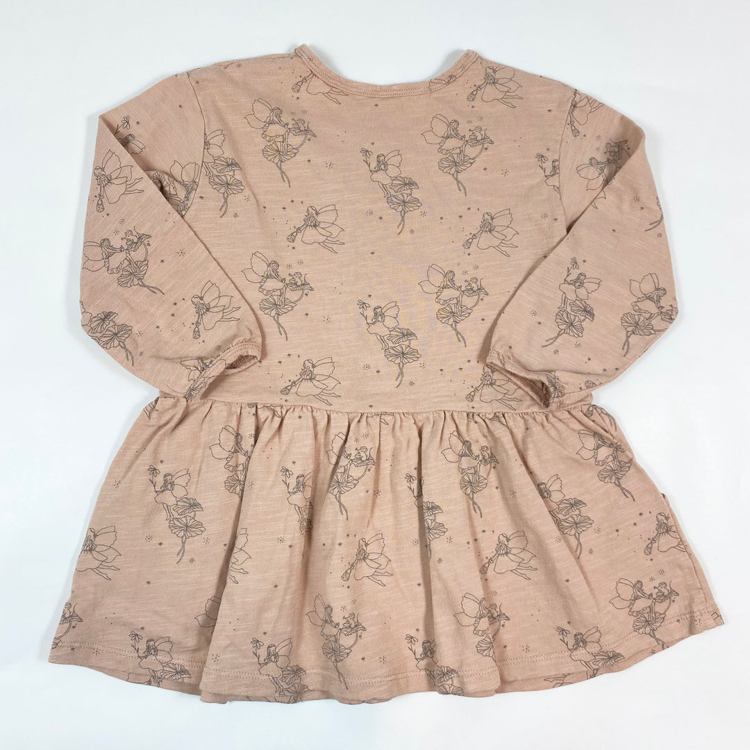 Rylee + Cru beige/pink fairy print dress 2-3Y 3