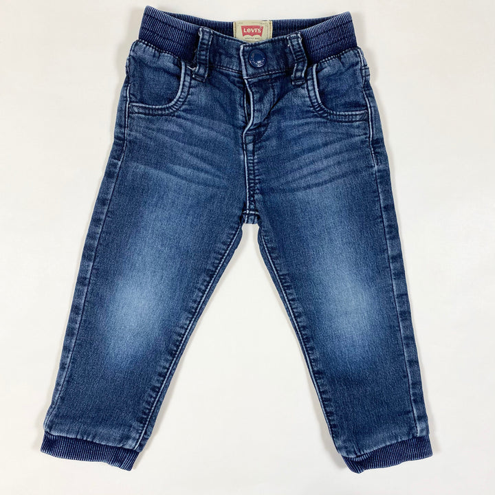 Levis blue jeans with elastic waistband 18M