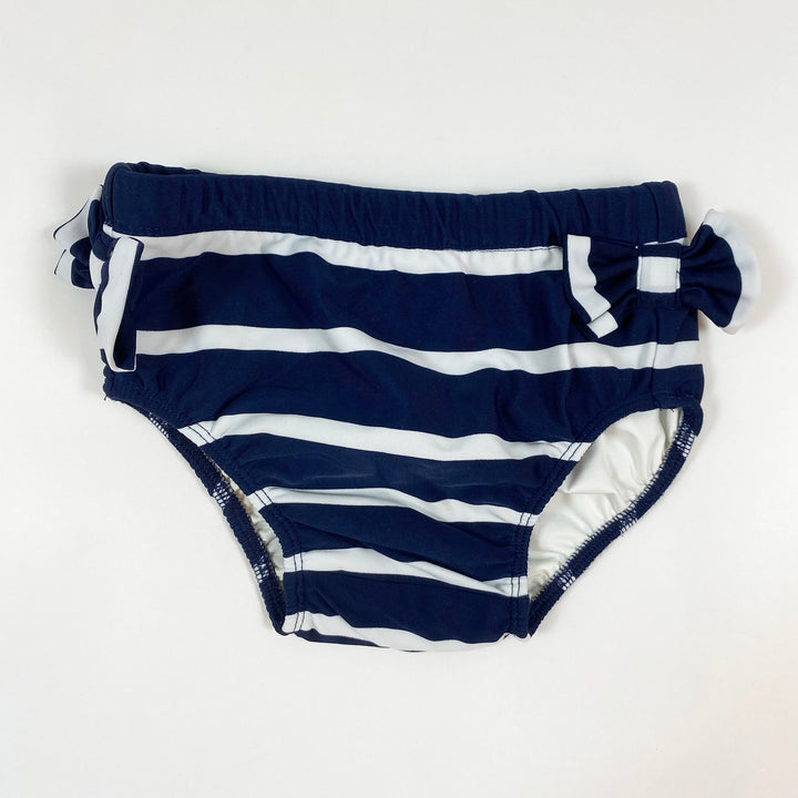 Petit Crabe navy stripe UPF50+ bikini bottoms 1-2Y 1