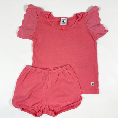 Petit Bateau pink summer pyjama set 2Y/86 1