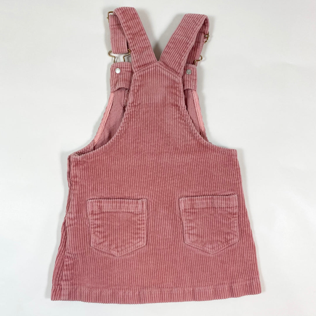 iDo pink corduroy dungaree dress 3Y/98 2