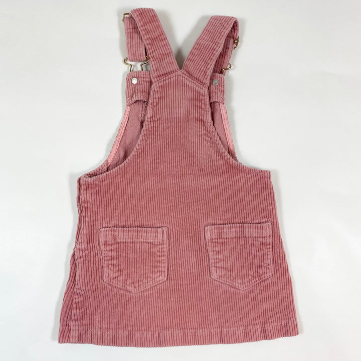 iDo pink corduroy dungaree dress 3Y/98 2
