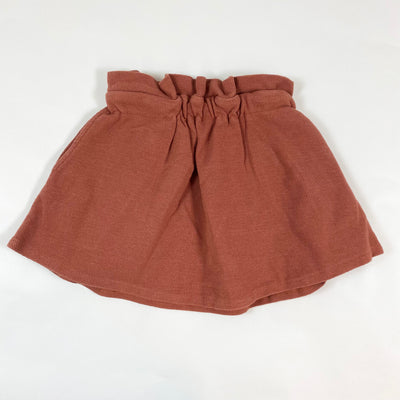 Minimalisma rust organic cotton skirt 2-3Y 1