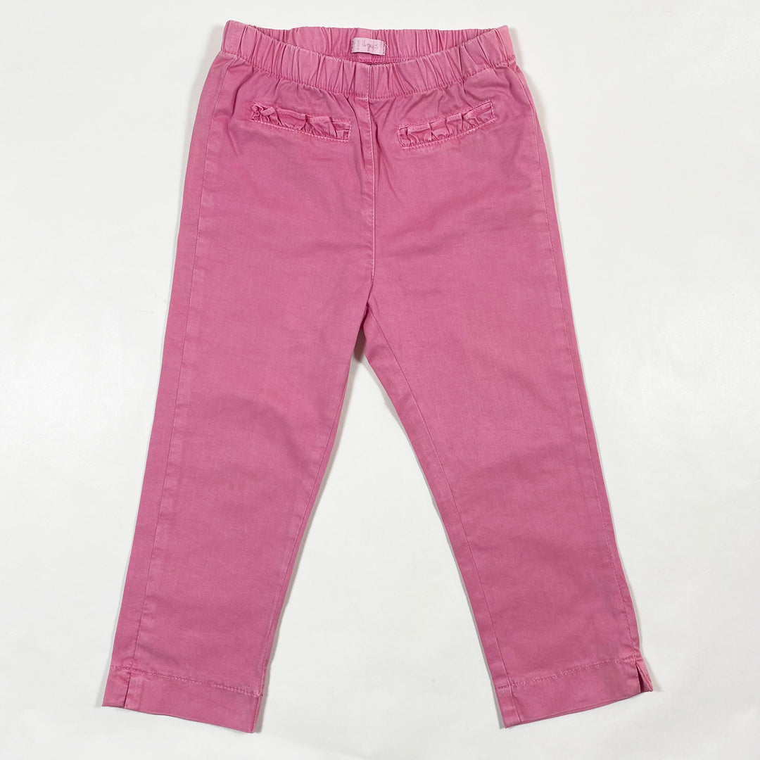 Il Gufo pink cotton trousers 4Y 1