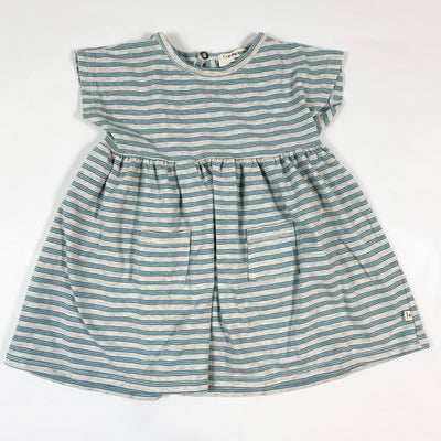 1+ In The Family Grasse turquoise striped dress 18M 1