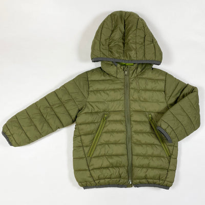 Zara khaki hooded puffer 3-4Y/104 1