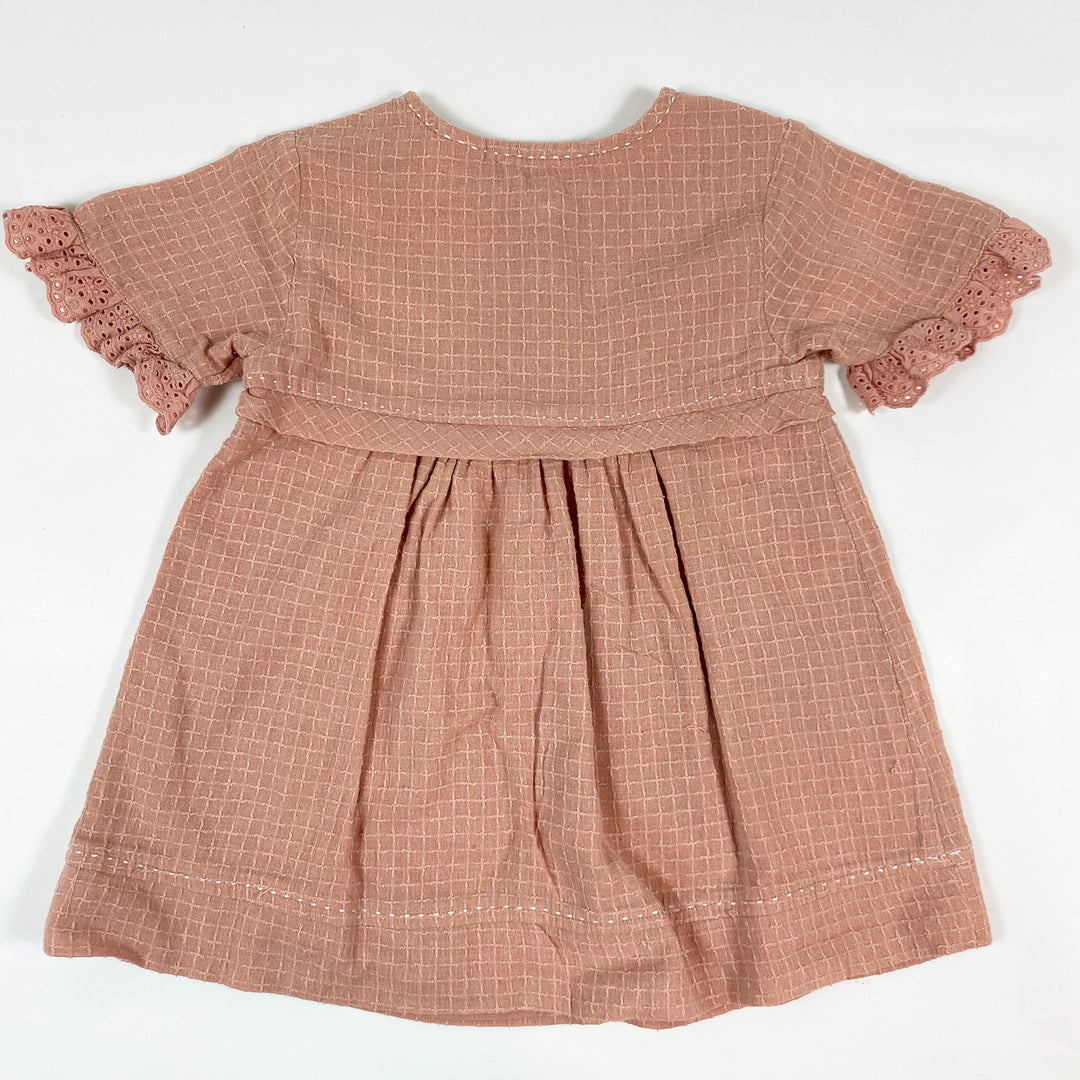 Zara vintage pink dress 18-24M 2